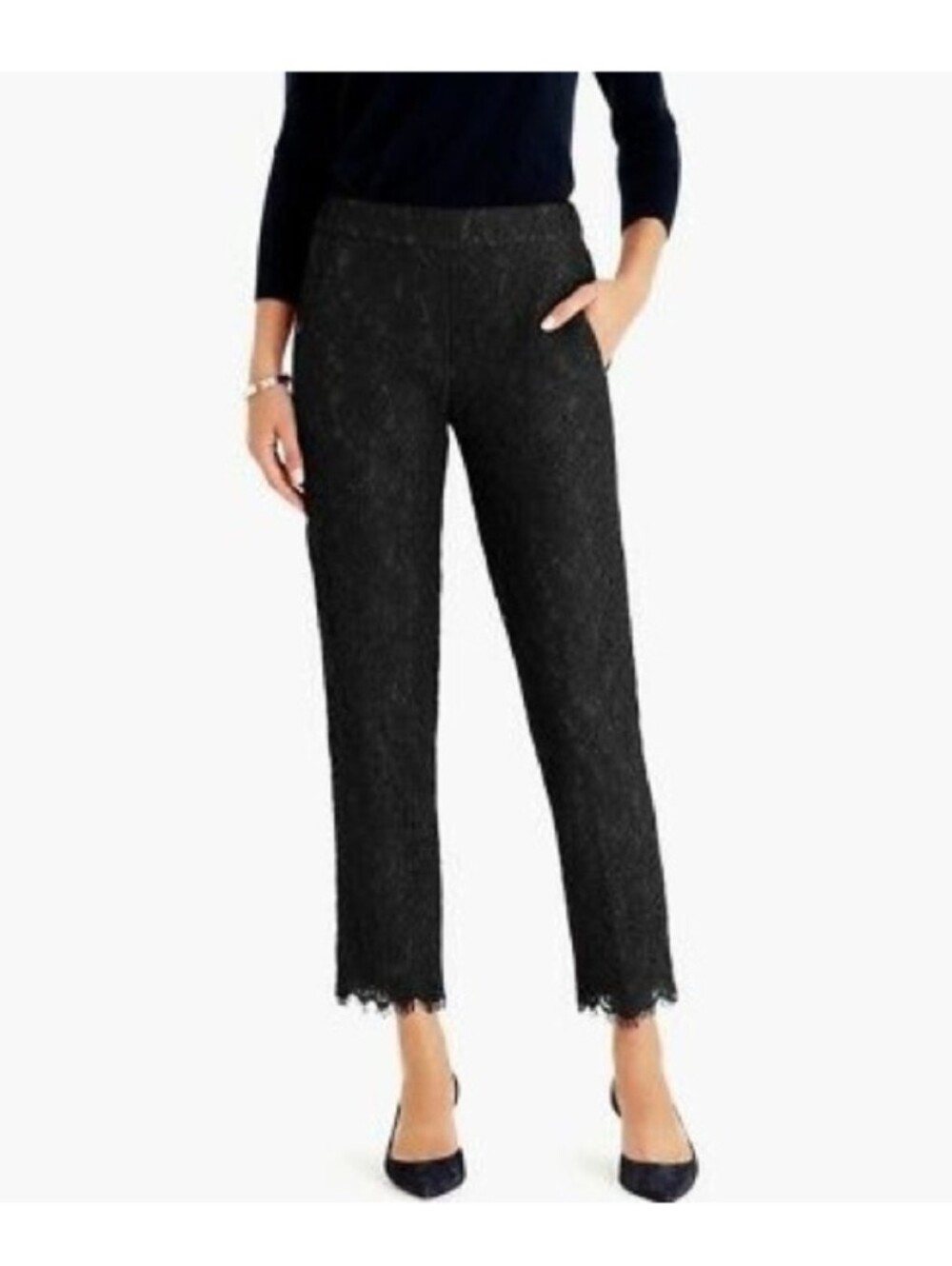 Jcrew Lace Dress Pants